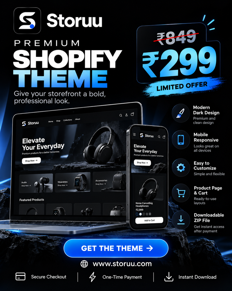 Premium Shopify Store Theme